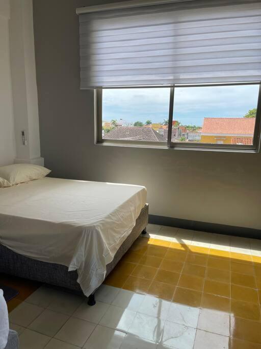 417 Apto Con Vista Panoramica De Cgna Cartagena Kültér fotó
