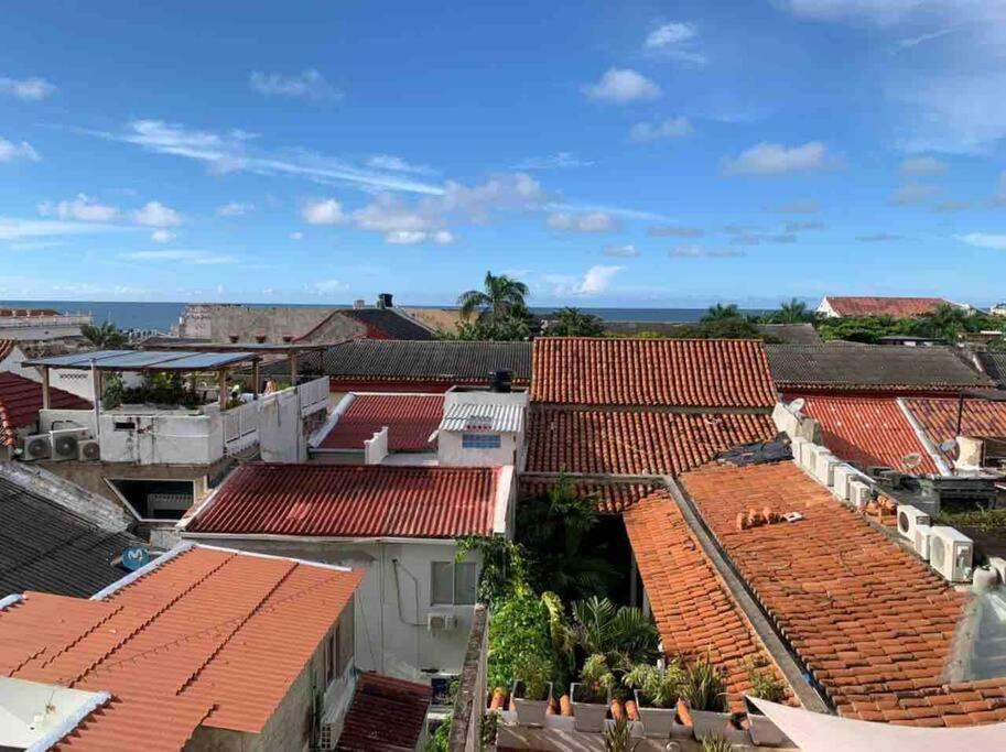 417 Apto Con Vista Panoramica De Cgna Cartagena Kültér fotó