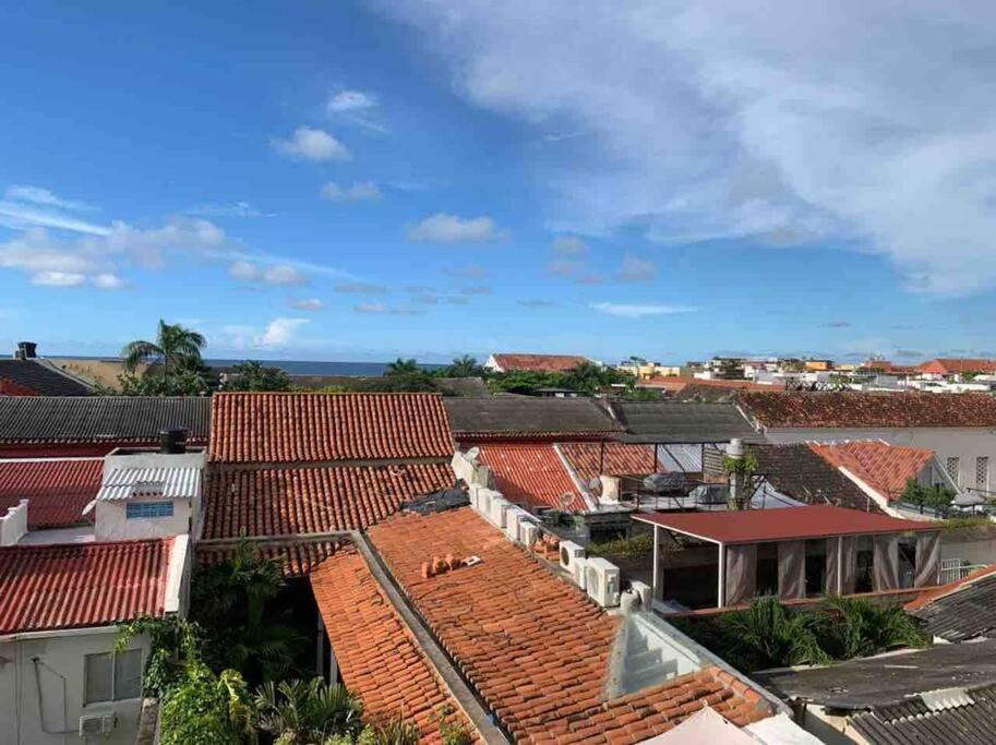 417 Apto Con Vista Panoramica De Cgna Cartagena Kültér fotó