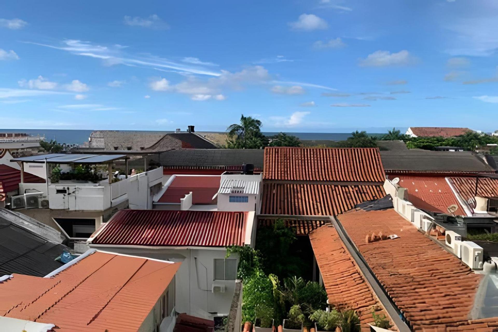 417 Apto Con Vista Panoramica De Cgna Cartagena Kültér fotó