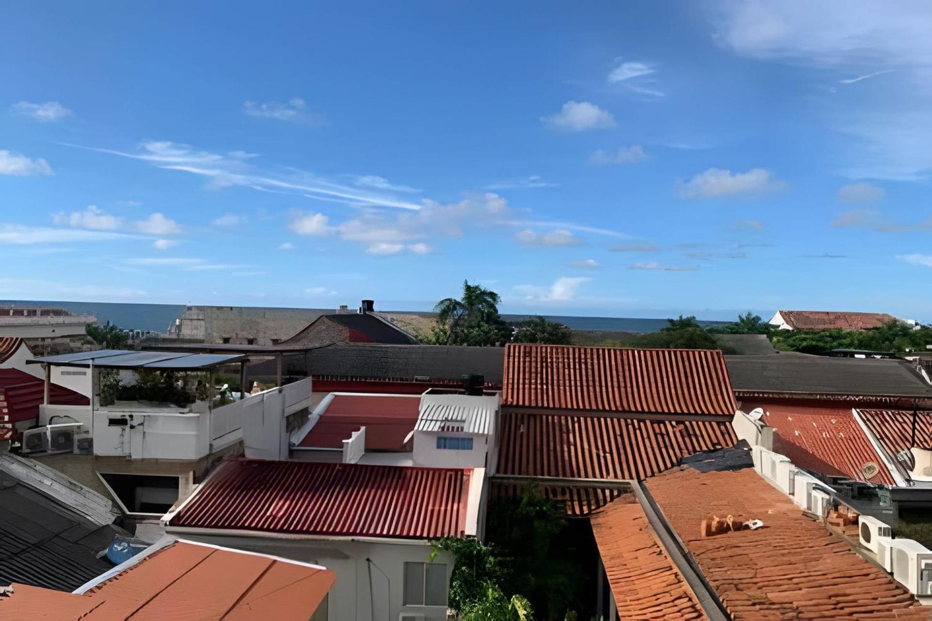 417 Apto Con Vista Panoramica De Cgna Cartagena Kültér fotó